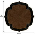 thumbnail image 5 of Decozen Dark Brown and Black Beaded Placemats for Dining Table - Set of 4-14 Inches for Kitchen Decor Scratch Heat Resistant Charger Durable Tablemats, 5 of 7