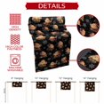 thumbnail image 6 of Christmas Table Runner Santa Claus Gifts Table Runners Snowflakes Black Cotton Linen Dresser Scarf Kitchen Dining Table Decor for Christmas Holiday Party Decor 13x72 Inch, 6 of 8