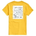thumbnail image 2 of The Office - Office Notebook Scribbles - Men's Short Sleeve Graphic T-Shirt, 2 of 4
