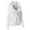 White, variant on jsaierl Women's Thermal Hoodie Zip Up Winter Jackets Hooded Solid Color Warm Coat Casual Jacket Outwear with Zipper Pocket