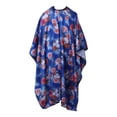 thumbnail image 1 of EeaseCA 1pc XL Waterproof Haircut Cape Printing Flower Pattern Elastic Hair Stylist Apron for Barber Hair Cutting (Pattern 2), 1 of 7