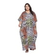 thumbnail image 1 of Caftans Longs pour Femmes Grande Taille Robe Caftan Robe de Soirée Fête Été Plage Robe d'Été Manches Kimono Longues Robes Décontractées en Ligne, 1 of 7