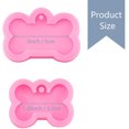 thumbnail image 2 of Keychain Silicone Molds Dog Tag Epoxy Molds Dog Bone Charm Resin Ring Molds, 2 of 4