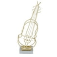 thumbnail image 2 of Instrument Statue, Violin Ornament Golden  For Room, 2 of 8