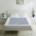 thumbnail image 1 of STRANDCHIC Protège-Matelas Lavable Gris pour Usage Domestique avec Coton Confortable et Résistant aux Taches, 1 of 6