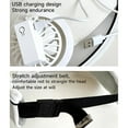 thumbnail image 3 of Sun Visor Hats With Fan-three Speed Usb Rechargeable,sun Protection Sun Cap For Women/men/kid,adjustable Buckle Strap Sun Hat, 3 of 5