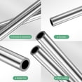 thumbnail image 2 of Uxcell 2Pcs 304 Stainless Steel Tube, 6mm OD 0.8mm Wall Thick 300mm L Straight Tubing for Construction/Machining/DIY Crafting, Metal Straight Pipe, 2 of 7