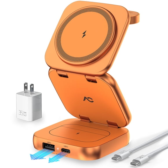 Cargador inalámbrico AC ISLAND 5 en 1 para iPhone MagSafe