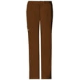 thumbnail image 1 of Workwear Core Stretch Women Medical Scrubs Pant Mid Rise Drawstring Cargo 4044T, M Tall, Chocolate, 1 of 3
