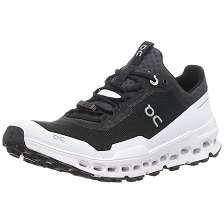 

ON Womens Cloudultra Mesh Black White Trainers 7.5 US