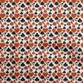 thumbnail image 1 of oneOone Cotton Jersey Maroon Fabric Poker Card Dress Material Fabric Print Fabric By The Yard 58 Inch Wide, 1 of 4