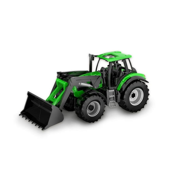 Lena Tractor Deutz-Fahr Agrotron 7250 Ttv Farm Toy, Realistic Scoop Lifts and Moves Like Its Real-World Counterpart By Lena From KsmToys