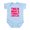 Sky Blue, variant on CafePress - This Is What A Feminist Looks Like Body Suit - Baby Light Bodysuit, Size Newborn - 24 Months