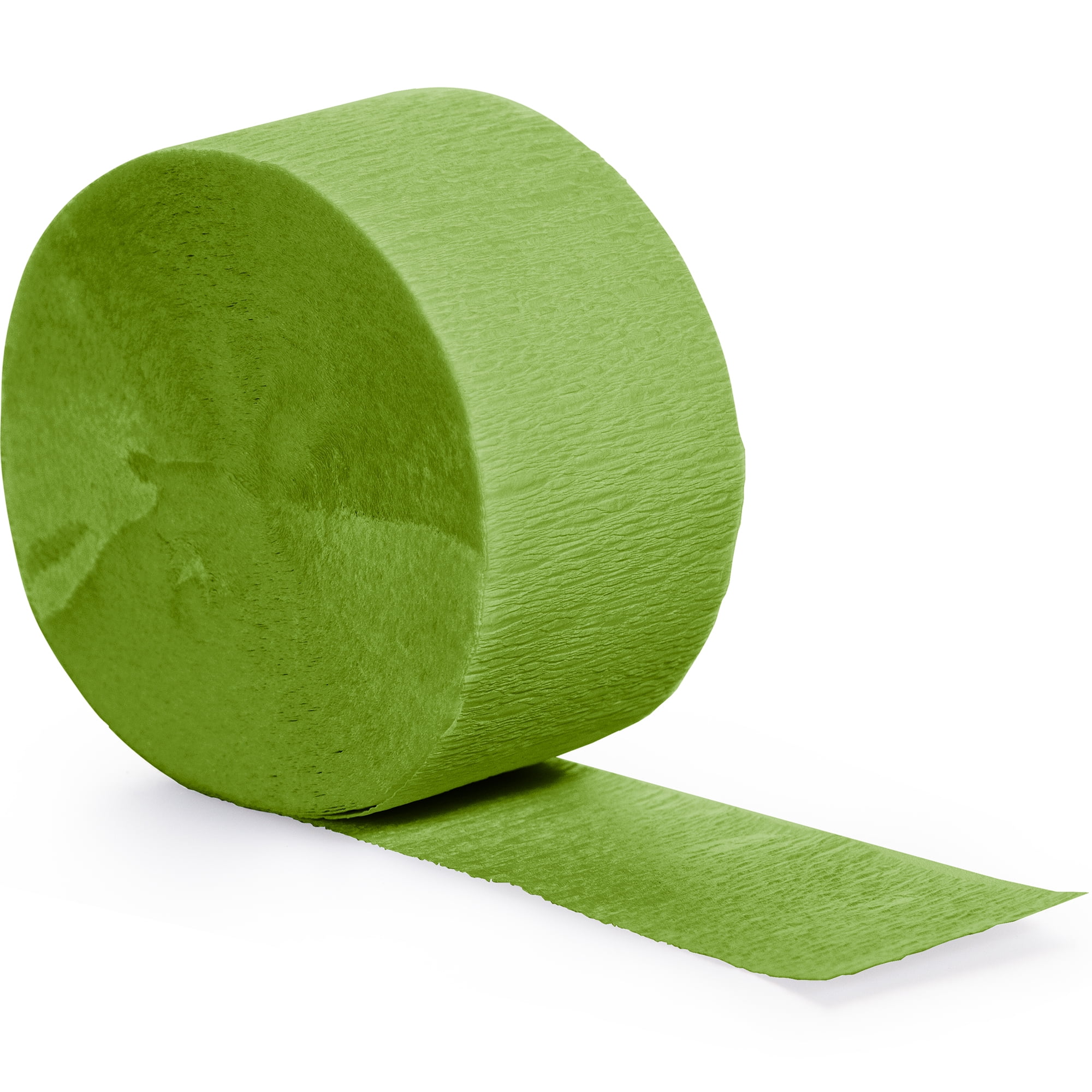 GetUSCart- PartyWoo Crepe Paper Streamers, 6 pcs 82ft Green