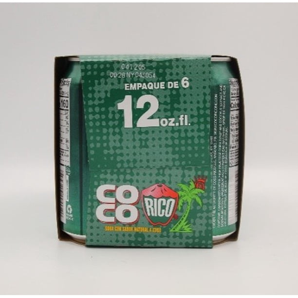 Coco Rico Soda 6pk - Beverage inventory for event management