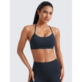thumbnail image 2 of Sujetador deportivo CRZ YOGA Butterluxe para mujer, espalda en Y acolchado, espalda cruzada, 2 of 5