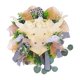 thumbnail image 2 of Wreath Floral Wreath Colgante de pared Adorno de regalo Artificial Flower Wreath Green Leaves Wreath para decoración de fiesta de porche BLESIY Corona de vaca de las tierras altas, 2 of 8