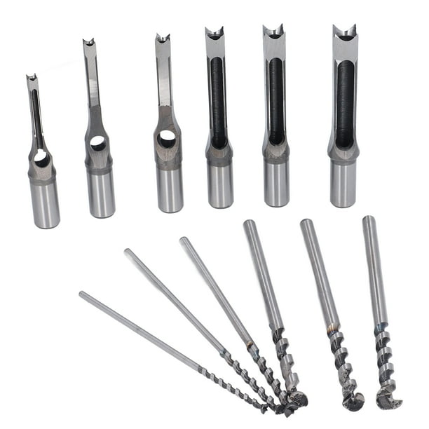 Square hole sale mortiser drill bit