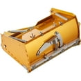 thumbnail image 2 of 10" Drywall Finishing Box - Quick-Clean Mud Pan for Sheetrock, Bonus Mudguard & Extra Blades (Stainless Steel), Lightweight Aluminum, 2 of 6