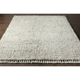 thumbnail image 2 of Hauteloom Longstanton Wool Living Room, Bedroom Area Rug - Bohemian, Transitional - Plush Pile - Cream, Medium Gray, Black - 2' x 3', 2 of 12