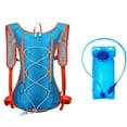 thumbnail image 2 of Running Cycling Sports Backpack under $5! kkbbma Hydration Backpack with 2L Water Bladder, Reflective Running Cycling Backpack, Lightweight Hiking Pack for Marathon & Trail, 2 of 9