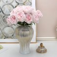 thumbnail image 4 of Ceramic Ginger Jar Storage Bottle Decoration Art Decor Handmade Office Ginger Jar with Lid Crafts, 4 of 9