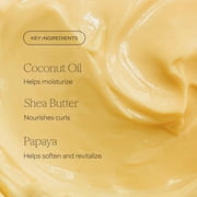 Raw Sugar The Mighty Curl Hair Mask, Papaya + Coconut, 10 fl oz