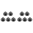 thumbnail image 1 of 10X Plastic Kitchen Gas Stove Stove Oven Control Rotary Knob Black, 1 of 7