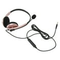 thumbnail image 3 of Call Center Headset, Computer Phone Headset Multifunctional Plug And Play  For Online Course For Business Space Gray,Rose Gold, 3 of 8