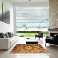 thumbnail image 7 of Ahgly Company Machine Washable Indoor Rectangle Transitional Mahogany Brown Area Rugs, 2' x 3', 7 of 7