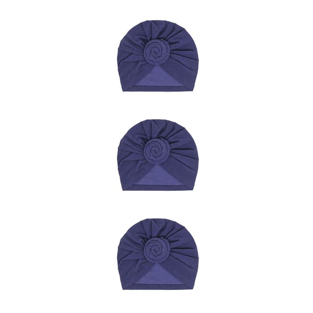 Qarigey Hijab interior con nudo de turbante, Cruz étnica, estilo Simple, gorros universales lisos, gorro femenino, adornos para fiesta, azul marino Type1 NO1 Qarigey CBP379468
