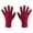Z1-Wine Red, variant on Audhol Winter Gloves for Kids Men's and Women's Non Slip Gloves Stretch Knitted Wool Show Finger Solid Color Cycling Gloves Snow Gloves Beige One Size