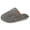 Oxford Gray, variant on Women's Fuzzy Wool-Like Memory Foam Slip on House Slippers Cozy Soft Indoor Outdoor Ladies Home Shoes,Oxford Gray,5/6 US