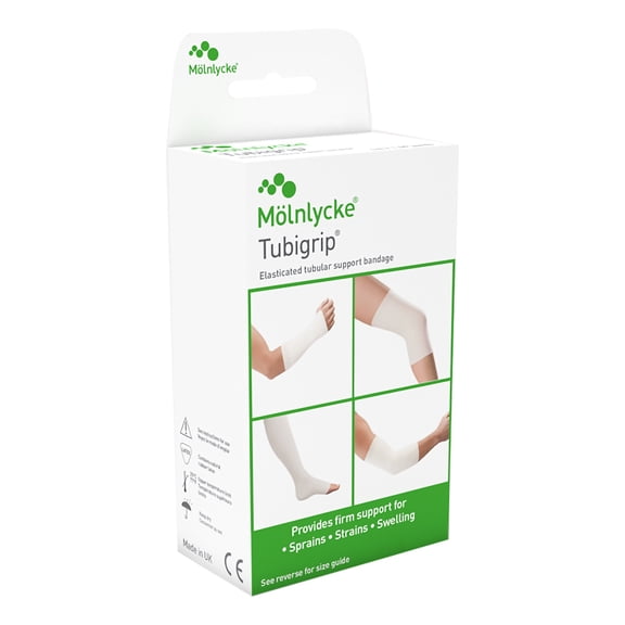 Tubigrip Elasticated Tubular Bandage ''Natural, Size E, 1 yd, 1 Count''