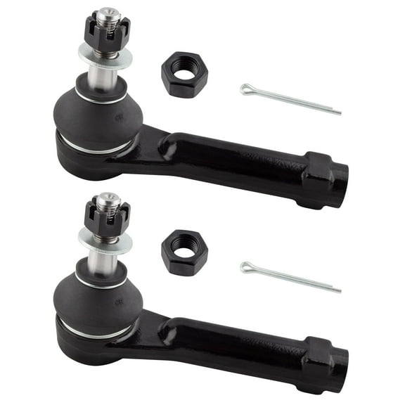 BOXI Qty(2) Front Outer Tie Rod Ends Fit for Chevrolet Impala 2004-2016 | Chevy Monte Carlo Venture 1997-2007 | for Oldsmobile Silhouette for Pontiac Grand Prix Montana Trans Sport 1997-2005 | ES3453