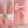 thumbnail image 5 of Flower Girls Tulle Princess Pageant Dress Wedding Bowknot Prom Ball Gown, 4-14Y, 5 of 6