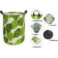 thumbnail image 3 of KUNRO 2-Pack Large Laundry Basket,Waterproof Laundry Hamper Collapsible Clothes Hamper with Handles for Kids Clothes Toys Dorm and Family(Round 63L), 3 of 5