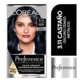 thumbnail image 1 of Tinte para cabello L'Oréal Preference 3.11 castaño oscuro cenizo metálico, 1 of 4