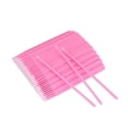 thumbnail image 1 of LinenLoon 200 Pcs Applicateur Micro Brosse Jetable Cotons-Tiges pour Extensions de Cils Maquillage Propre (Rose), 1 of 5