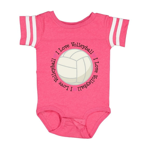 Inktastic Volleyball Gifts for Girls Girls Baby Bodysuit