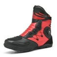 thumbnail image 1 of Botas de moto y zapatos de moto para todas las estaciones para hombre y mujer.,Negro rojo,44, 1 of 24