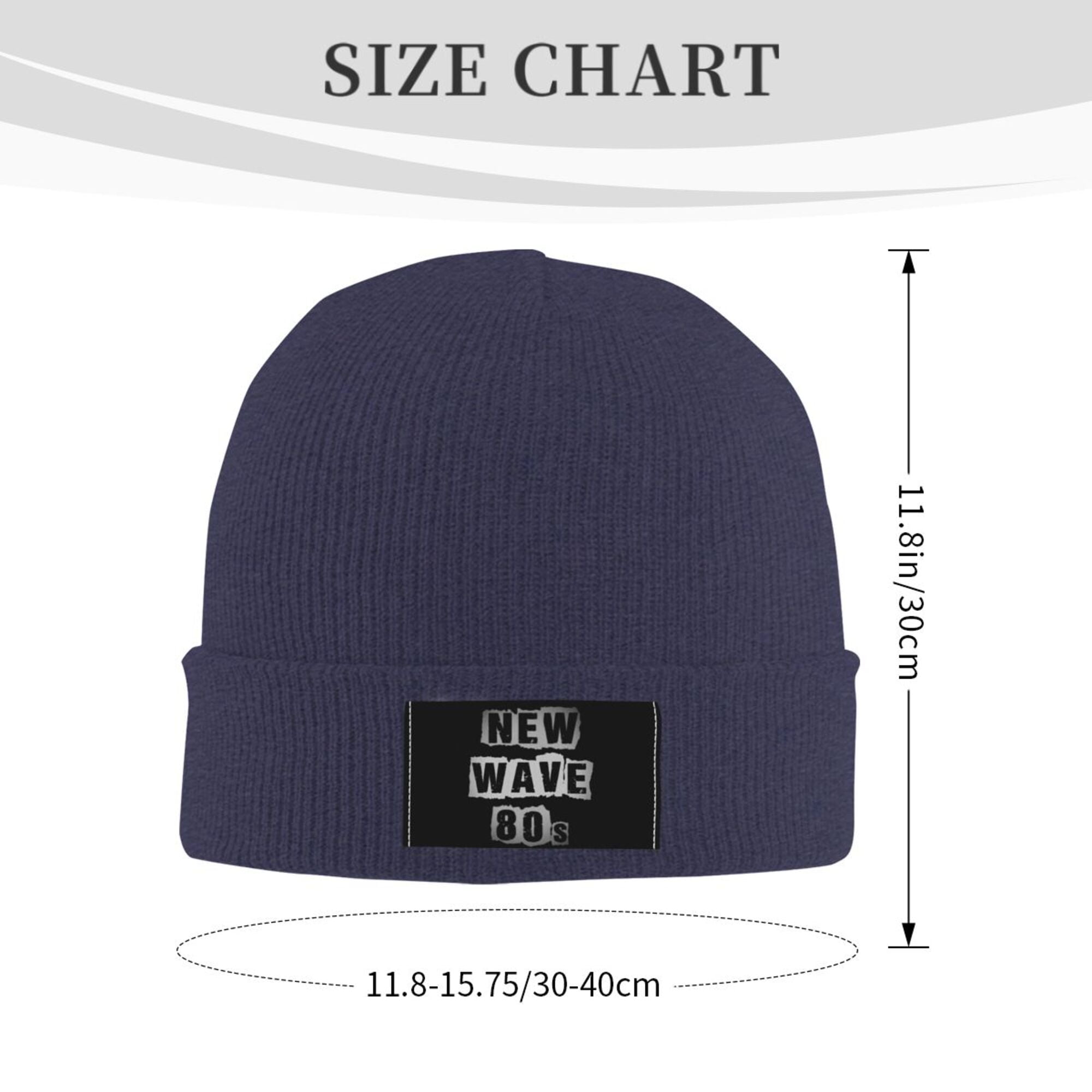 ZICANCN Knit Beanie Hat-New Wave 80s Winter Cap Soft Warm Classic