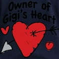 thumbnail image 3 of CafePress - OWNER OF GIGI's HEART Women's Long Sleeve Dark T S - Women's Long Sleeve Graphic Tee Casual Fit, 3 of 4