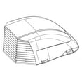 thumbnail image 3 of MaxxAir 00-933081 Dome 14" X 14" RV Roof Vent Cover, 3 of 3