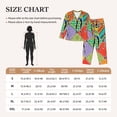 thumbnail image 6 of Disketp Pajamas Set Long Sleeve Sleepwear Womens Button Down Nightwear Pj Sets-Dancing African Womans, 6 of 9