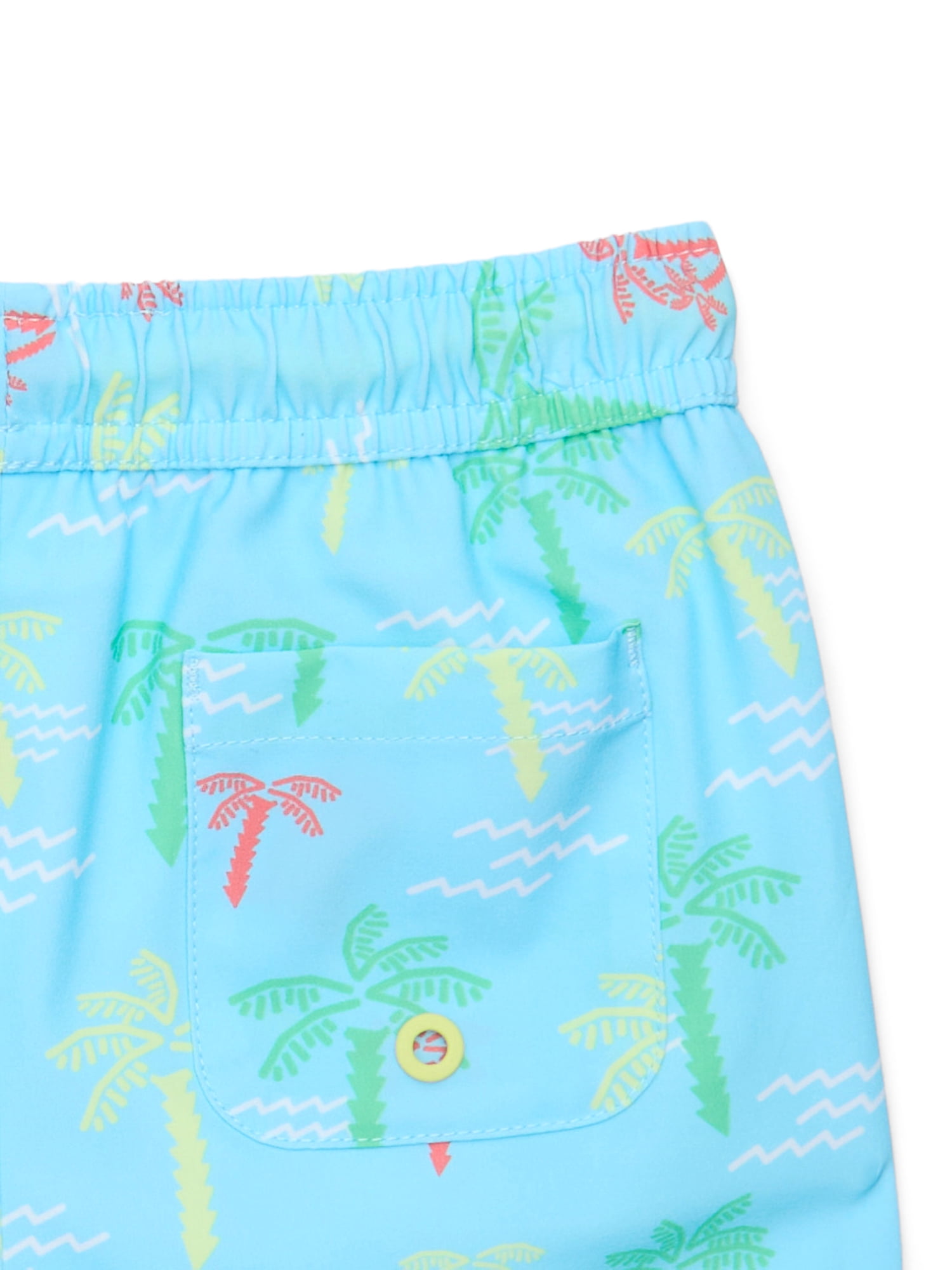 Wonder Nation Toddler Boy Quick Dry Swim Shorts, Sizes 12M-5T