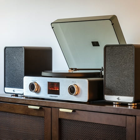 Crosley C92 Record Player With Speakers In Black