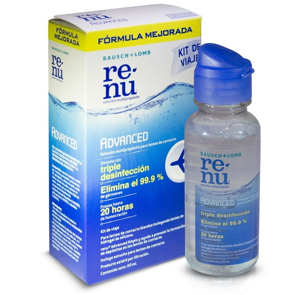 Kit de viaje Renu solución multipropósito para lentes de contacto 60 ml
