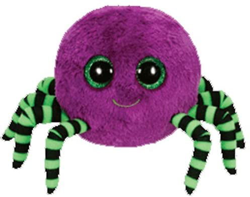 Spider 6" Plush Glitter Eye Brand New Ty Beanie Boos Halloween Leggz 