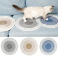 thumbnail image 1 of Flmtop Pet Mat Hand-woven Scratch-Resistant Cotton Line Cat Grinding Claw Mat for Summer Grey, 1 of 9